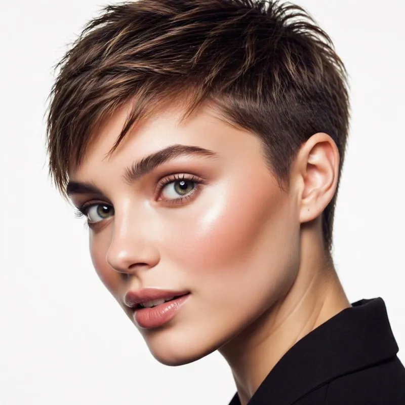 After — Pixie Cut render