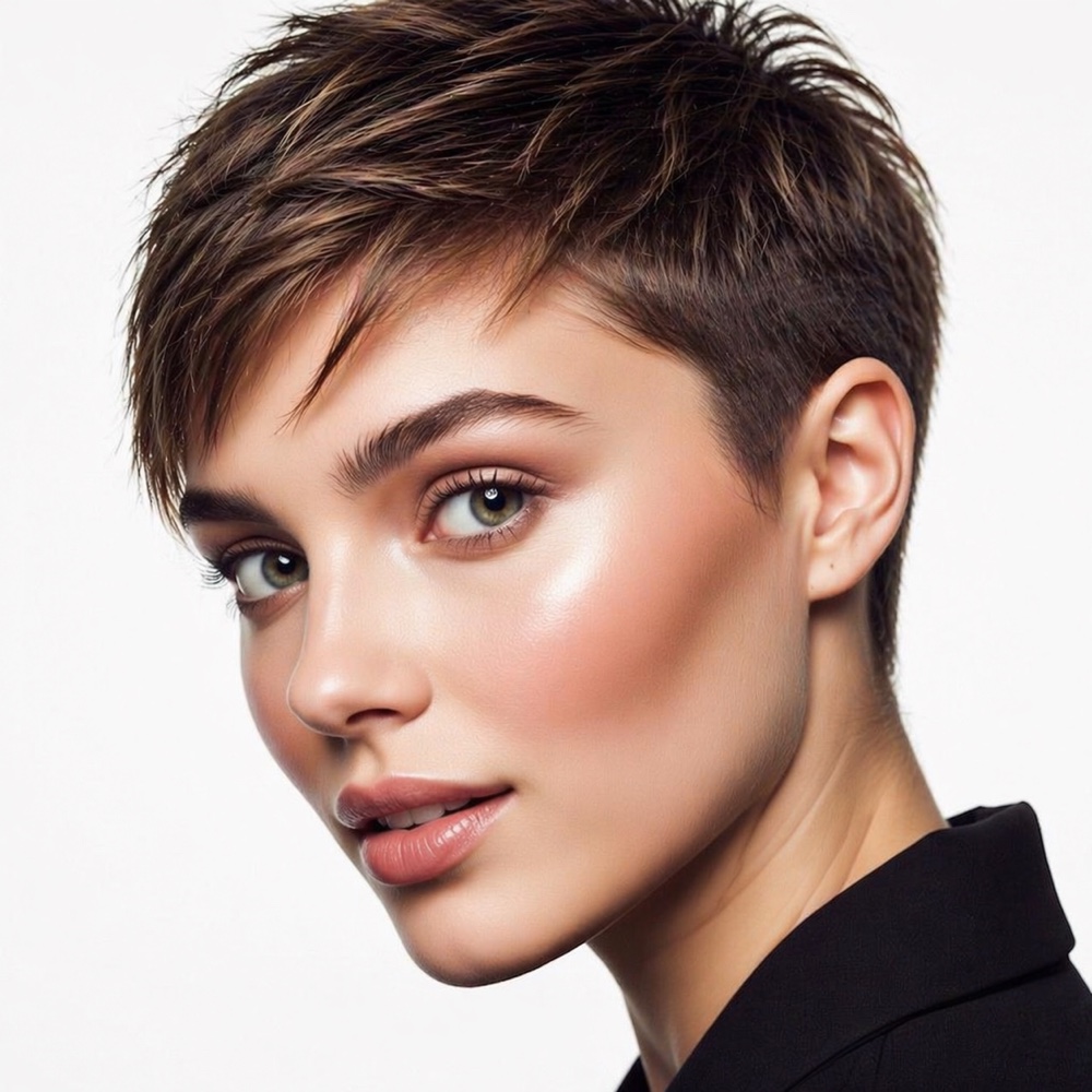 After — Pixie Cut render