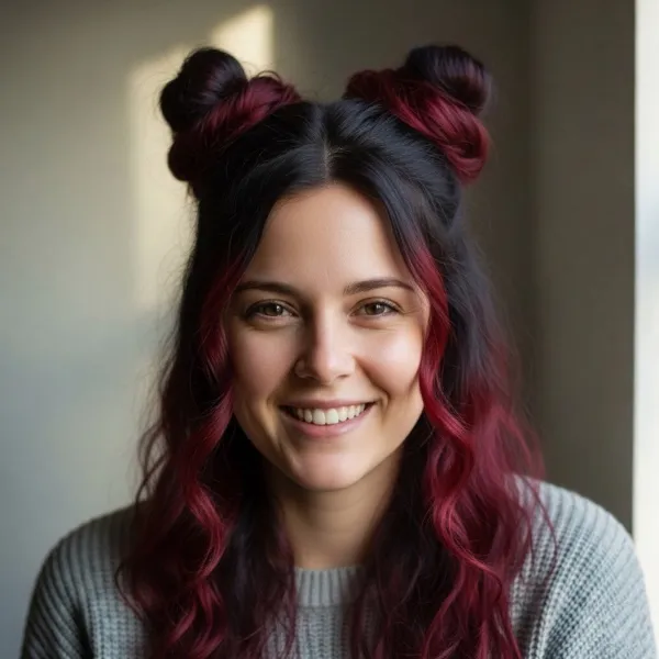 Devil Horns Buns