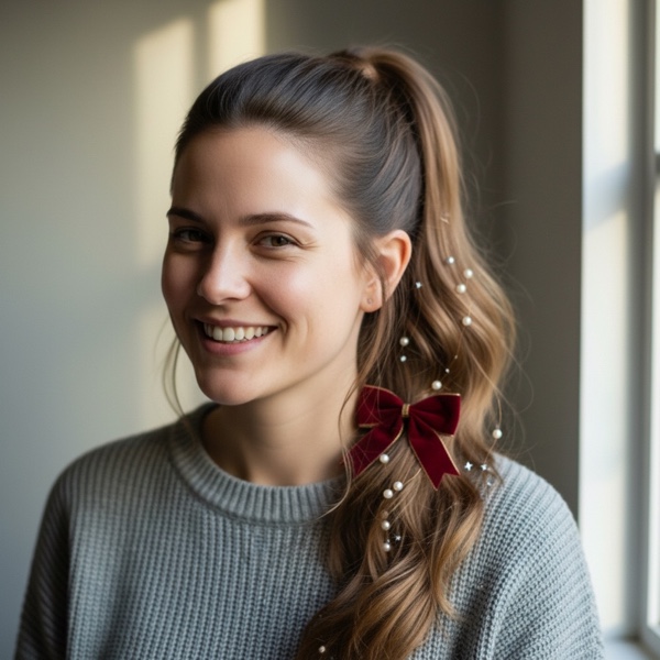 Festlicher Pferdeschwanz hairstyle preview