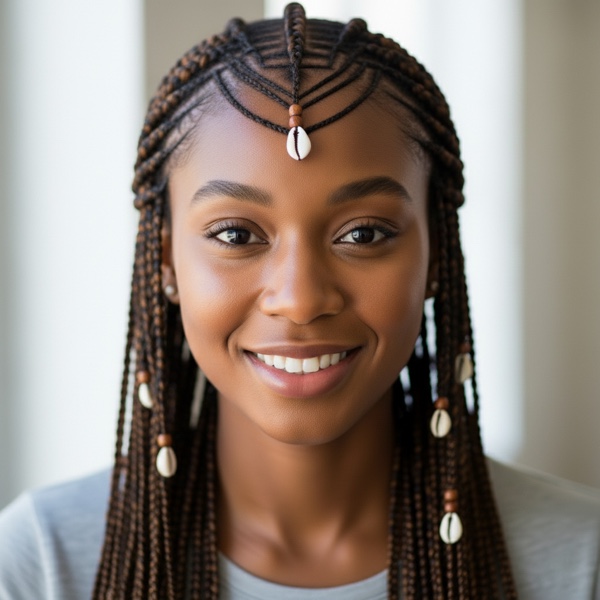 Fulani Braids hairstyle preview
