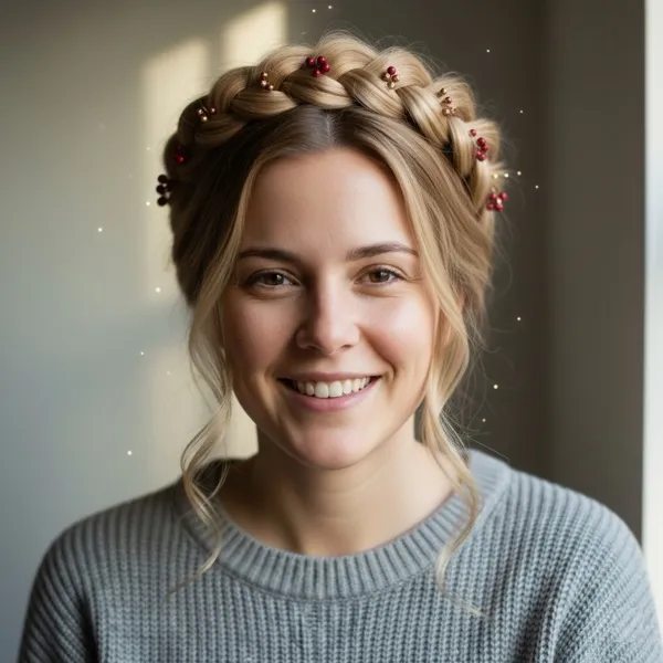 Halo Braid Crown