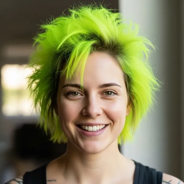 Neon Green Punk