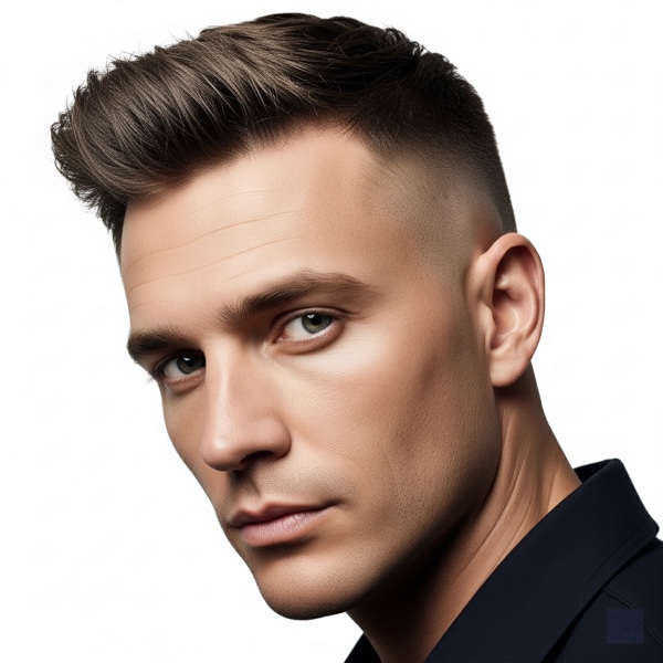 Hochgestylter Pony hairstyle preview