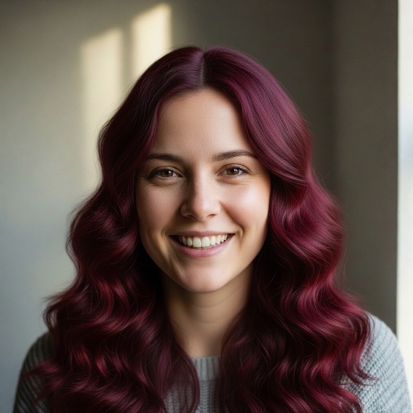 Rote Samtwellen hairstyle preview