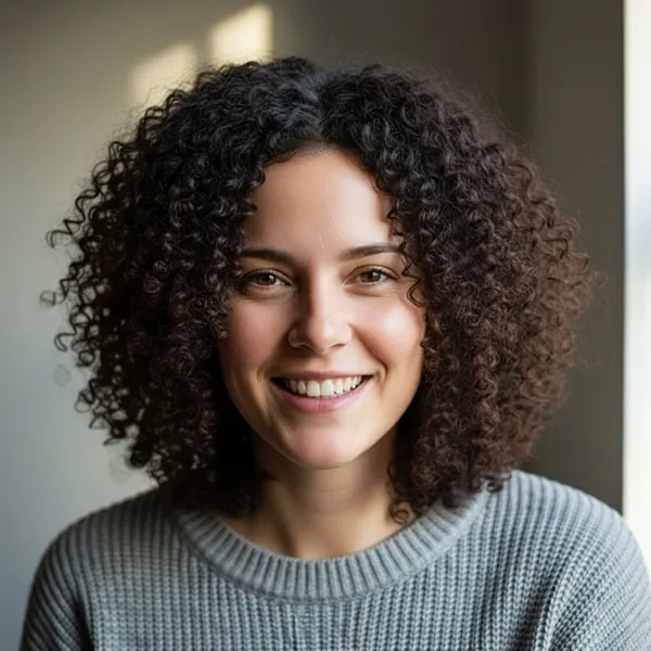 Shoulder-Length Coily Hair