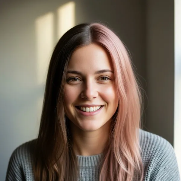 Split-Dye Hair